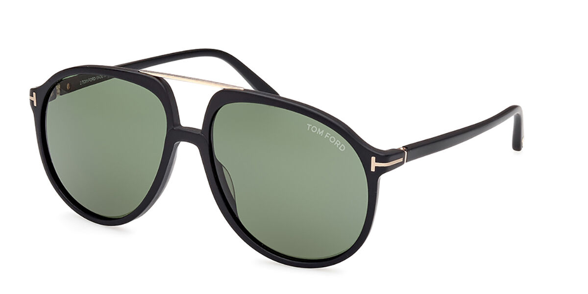 Image of Tom Ford FT1079 ARCHIE 02N Óculos de Sol Pretos Masculino PRT