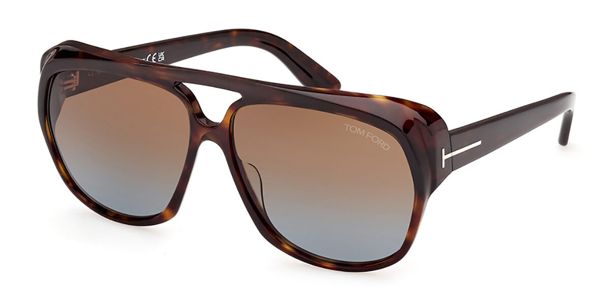 Image of Tom Ford FT1103 JAYDEN 52F Óculos de Sol Tortoiseshell Masculino BRLPT