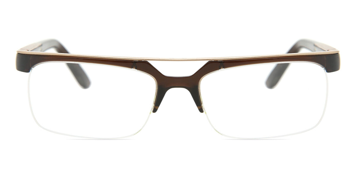 Image of Tom Ford FT5069 850 55 Brązowe Męskie Okulary Korekcyjne PL