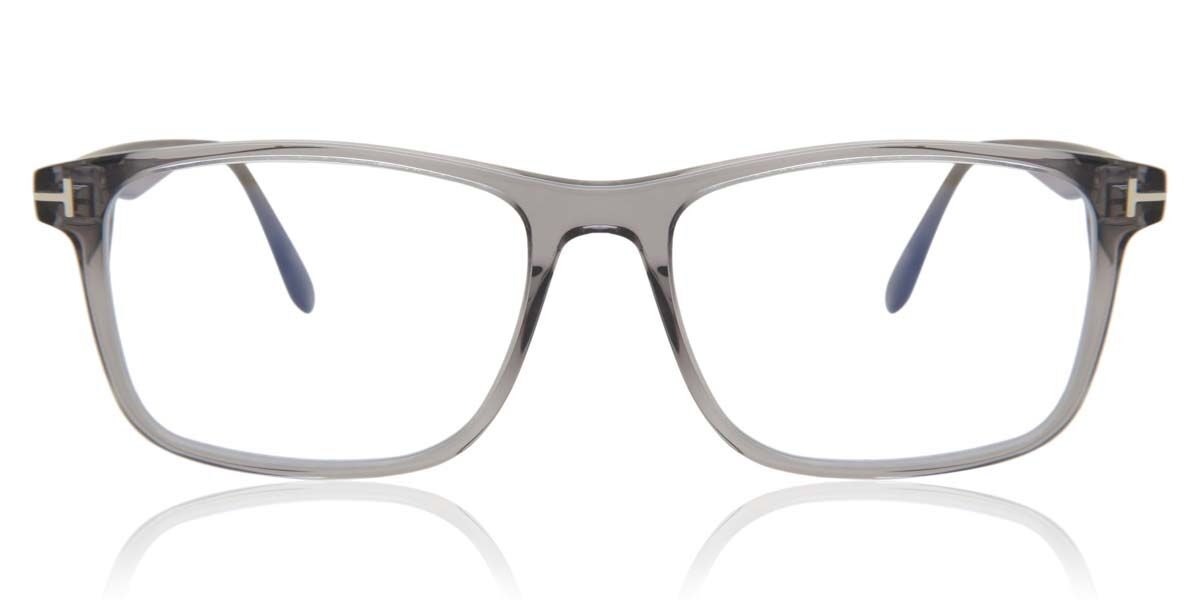 Image of Tom Ford FT5752-B Azuis-Light Block 020 Óculos de Grau Transparentes Masculino BRLPT