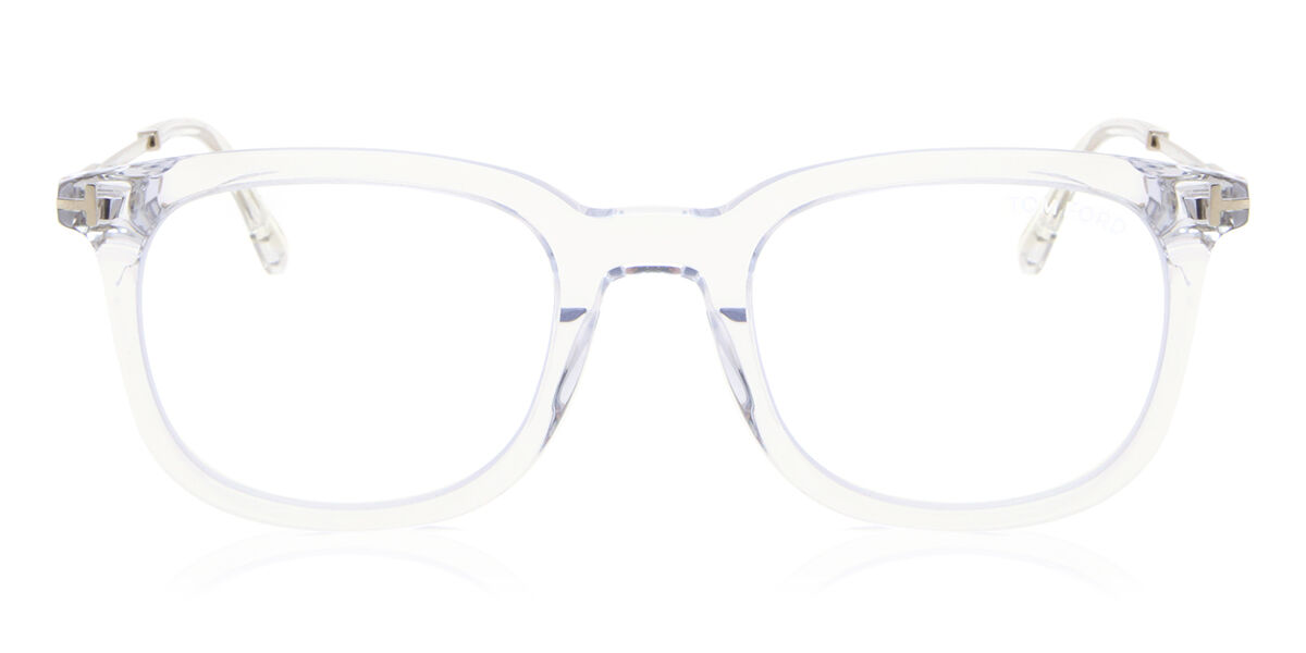 Image of Tom Ford FT5904-B Azuis-Light Block 026 Óculos de Grau Transparentes Masculino BRLPT
