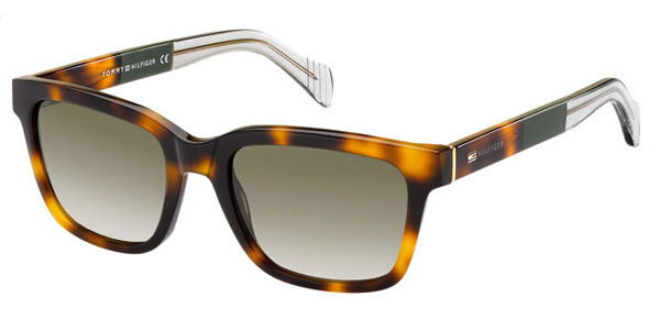 Image of Tommy Hilfiger TH 1289/S G83/HA Óculos de Sol Tortoiseshell Masculino PRT