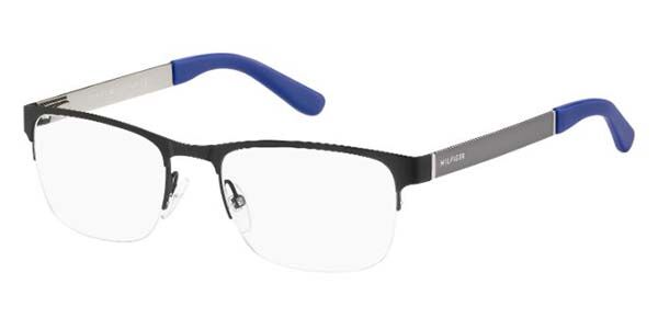 Image of Tommy Hilfiger TH 1324 AAB Óculos de Grau Pretos Masculino BRLPT