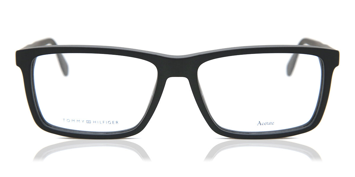 Image of Tommy Hilfiger TH 1549 003 55 Czarne Męskie Okulary Korekcyjne PL