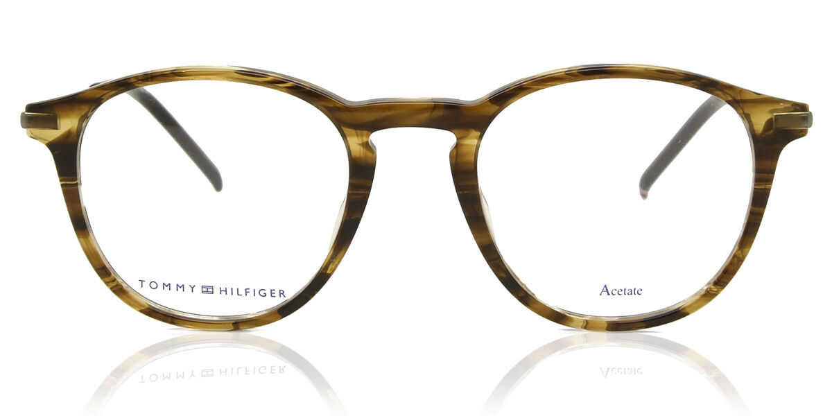 Image of Tommy Hilfiger TH 1772 517 47 Tortoiseshell Męskie Okulary Korekcyjne PL