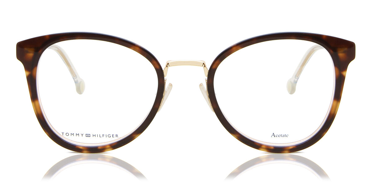 Image of Tommy Hilfiger TH 1837 HT8 Óculos de Grau Tortoiseshell Feminino PRT