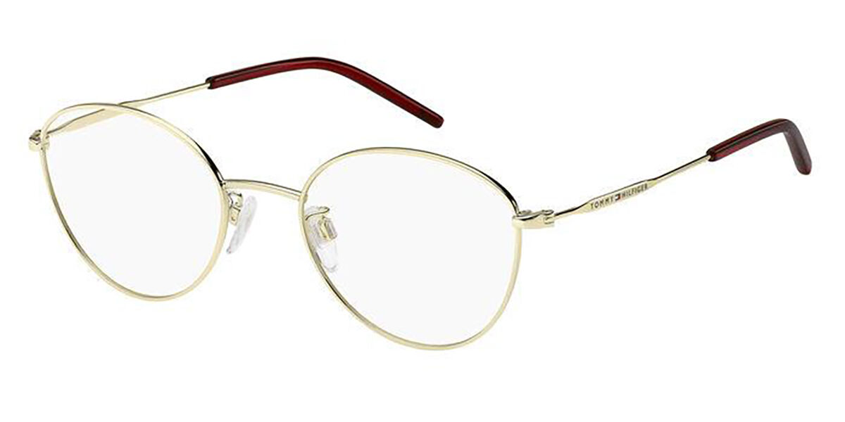 Image of Tommy Hilfiger TH 1932/F Asian Fit J5G Óculos de Grau Dourados Masculino PRT