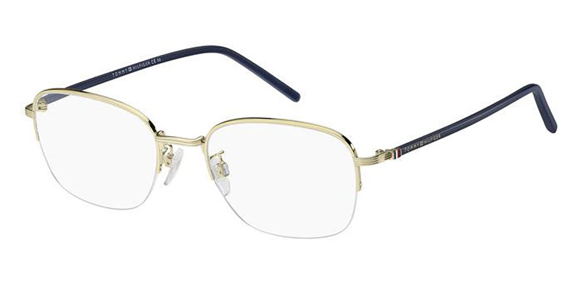 Image of Tommy Hilfiger TH 2012/F Ajuste Asiático J5G Gafas Recetadas para Hombre Dorados ESP