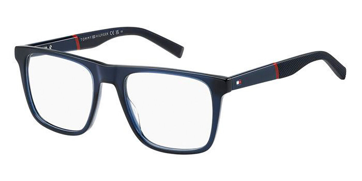 Image of Tommy Hilfiger TH 2045 8RU 53 Niebieskie Męskie Okulary Korekcyjne PL