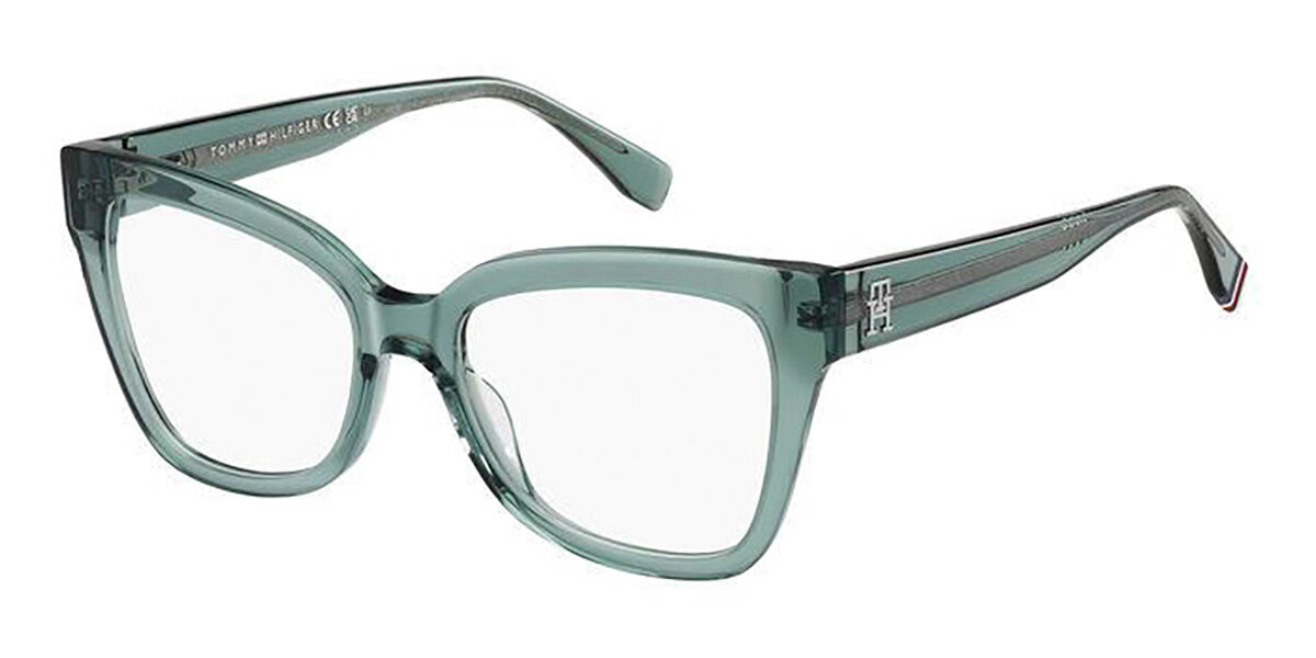 Image of Tommy Hilfiger TH 2053 1ED 53 Zielone Damskie Okulary Korekcyjne PL