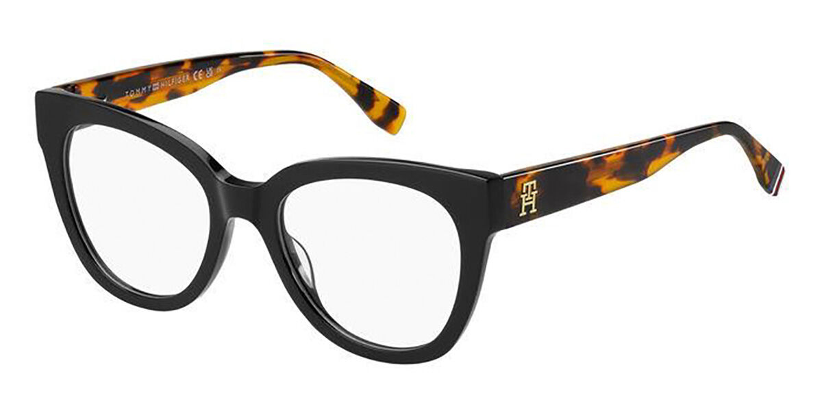 Image of Tommy Hilfiger TH 2054 WR7 52 Czarne Damskie Okulary Korekcyjne PL