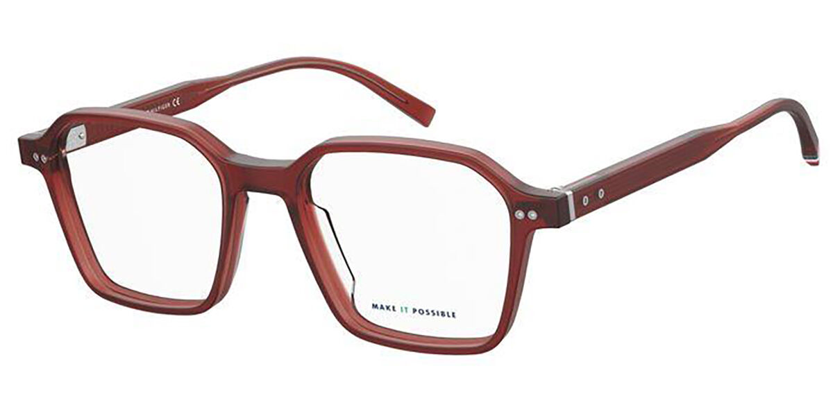 Image of Tommy Hilfiger TH 2071 0Z3 Óculos de Grau Vermelhos Masculino PRT