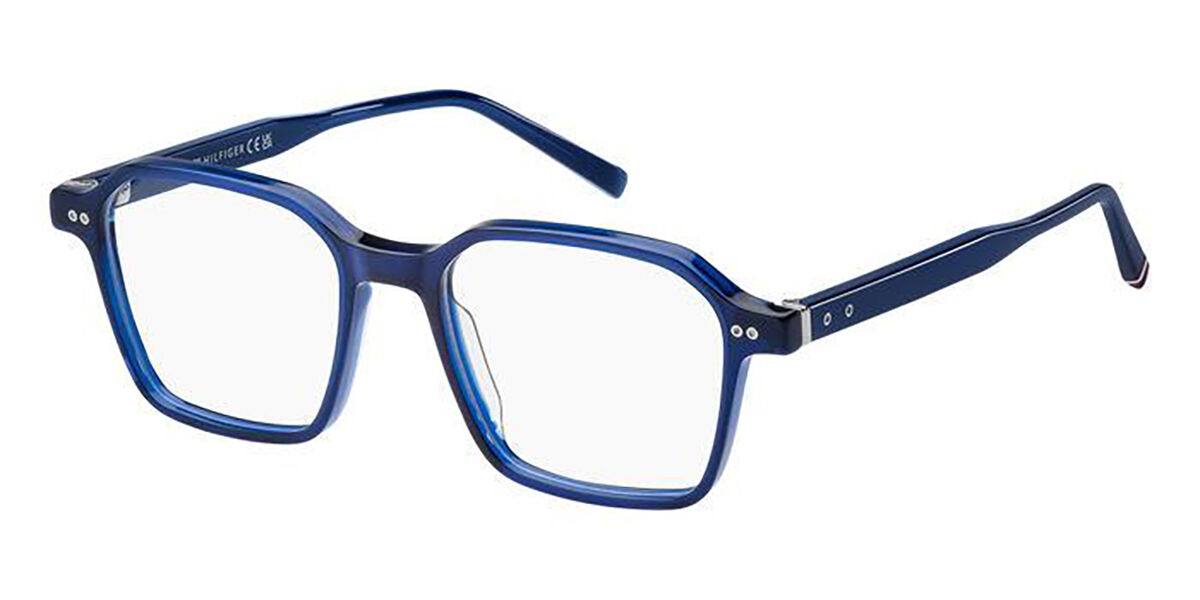 Image of Tommy Hilfiger TH 2071 PJP Óculos de Grau Azuis Masculino BRLPT