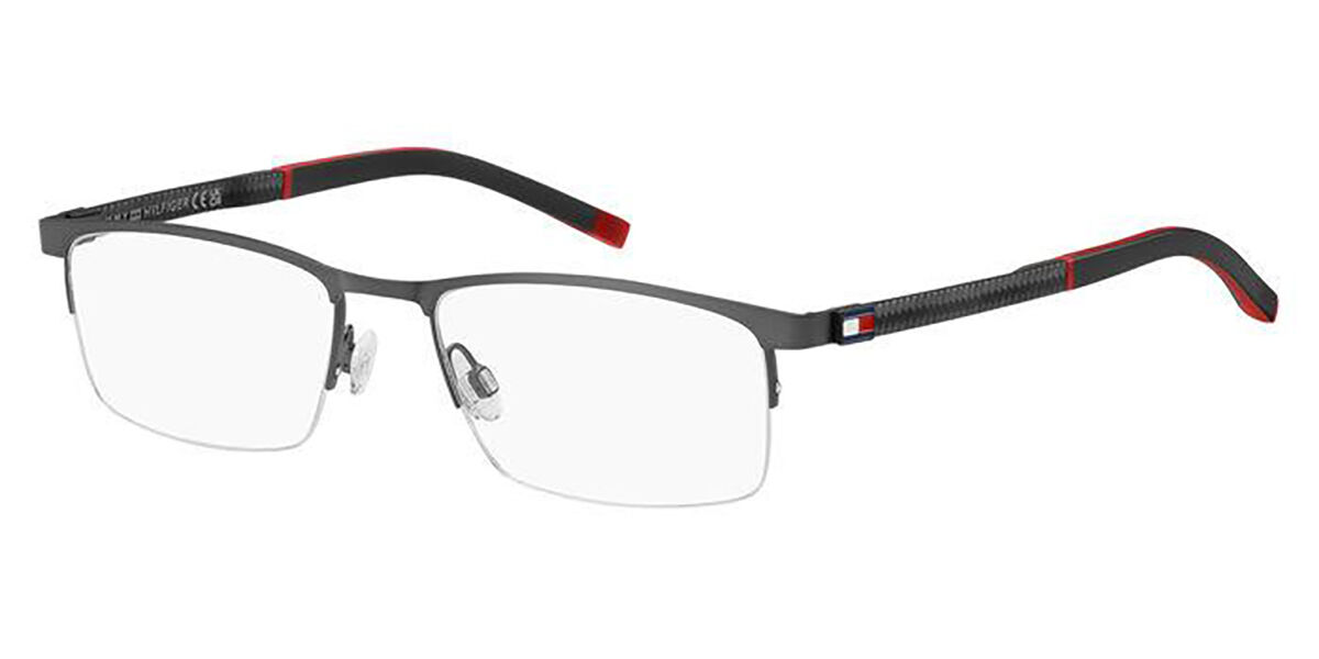 Image of Tommy Hilfiger TH 2079 SVK Óculos de Grau Prata Masculino PRT