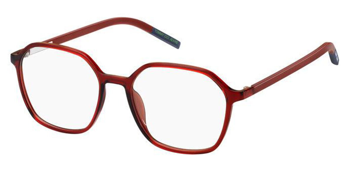 Image of Tommy Hilfiger TJ 0010 C9A Óculos de Grau Vermelhos Masculino BRLPT