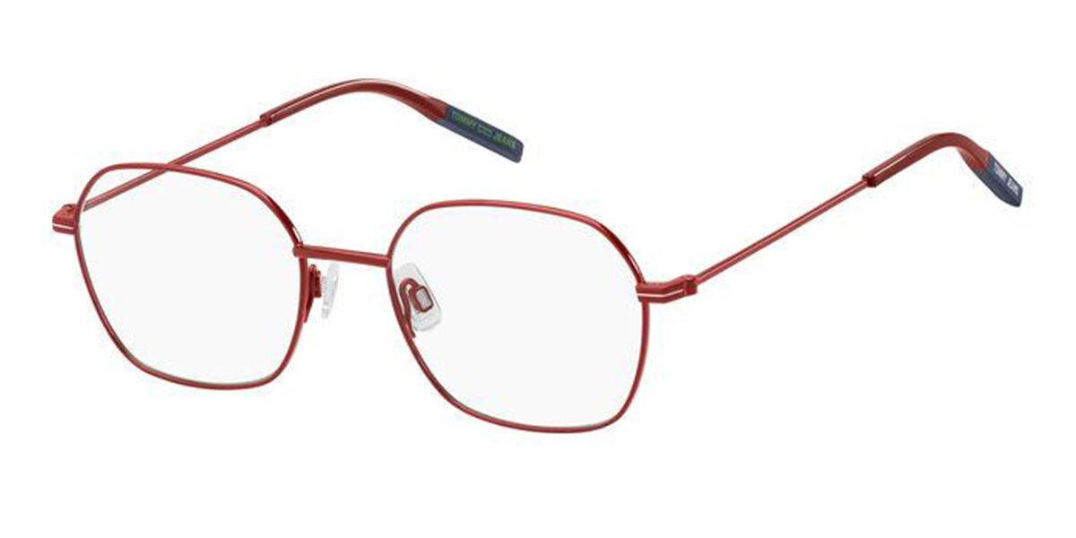 Image of Tommy Hilfiger TJ 0014 C9A 50 Czerwone Męskie Okulary Korekcyjne PL