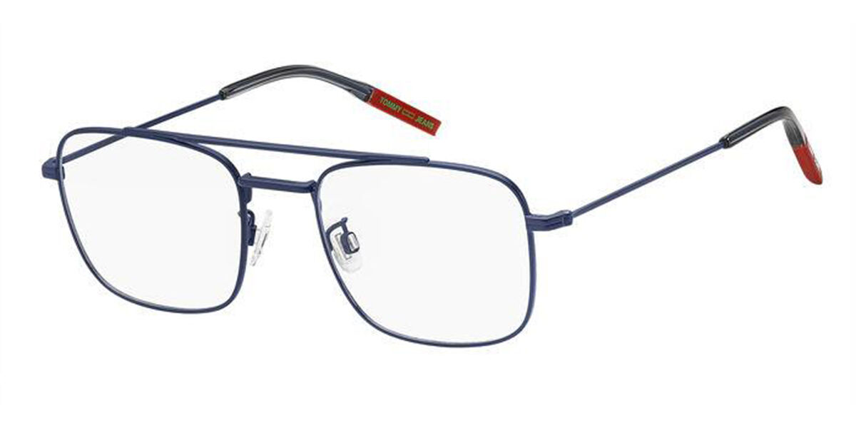 Image of Tommy Hilfiger TJ 0062 FLL 51 Niebieskie Męskie Okulary Korekcyjne PL