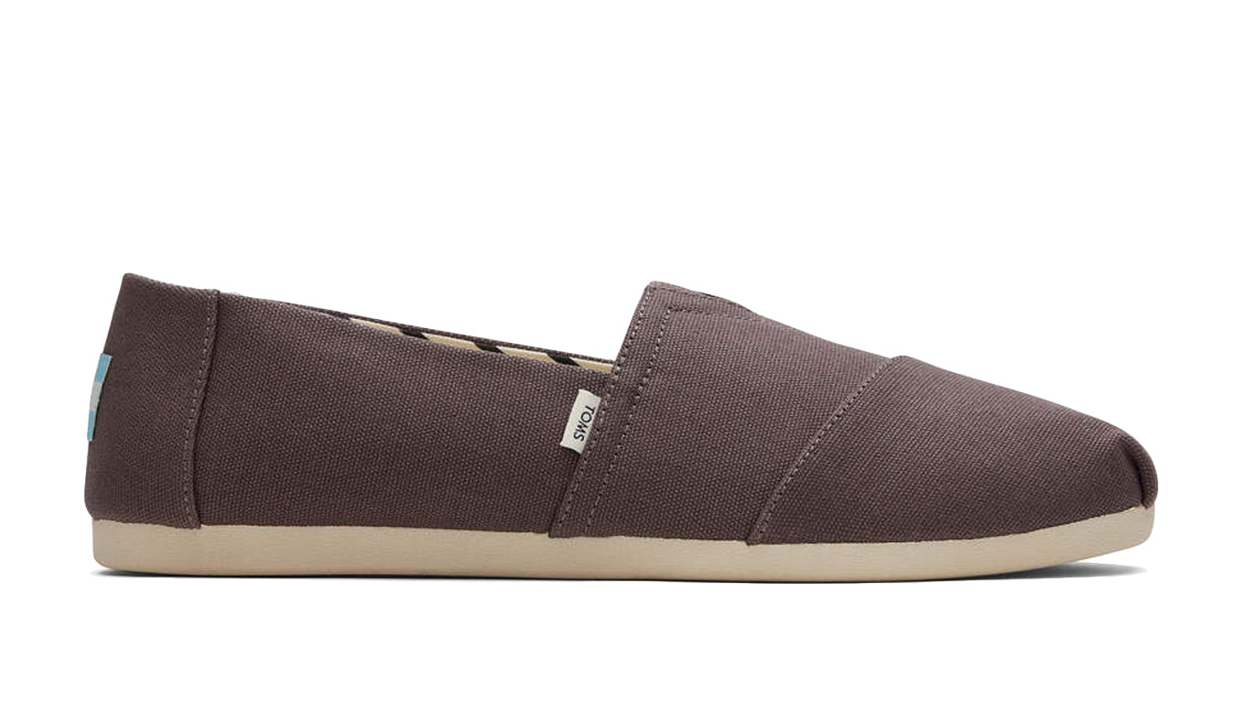 Image of Toms Alpargata Ash Recycled Cotton Canvas PL