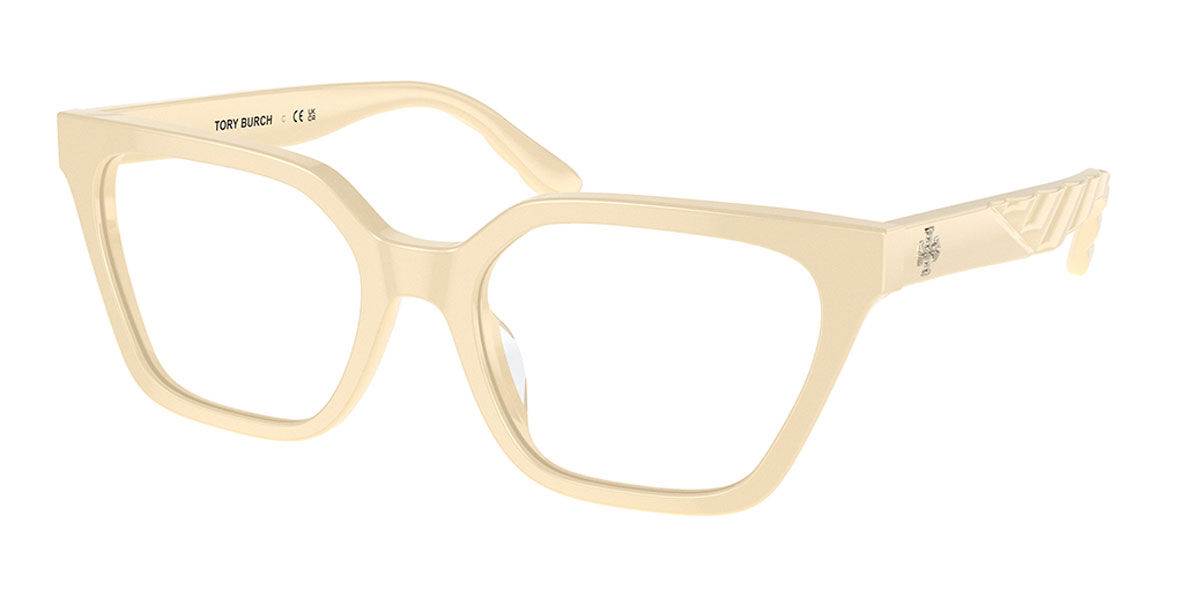 Image of Tory Burch TY2133U 1906 51 Białe Damskie Okulary Korekcyjne PL