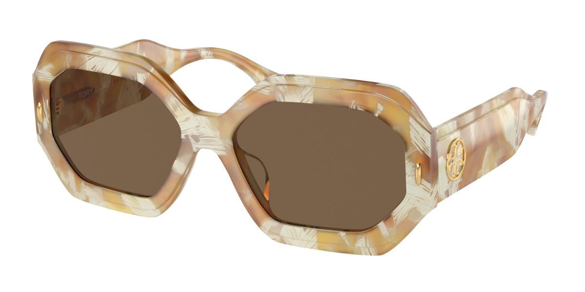 Image of Tory Burch TY7192U 194973 55 Lunettes De Soleil Femme Tortoiseshell FR