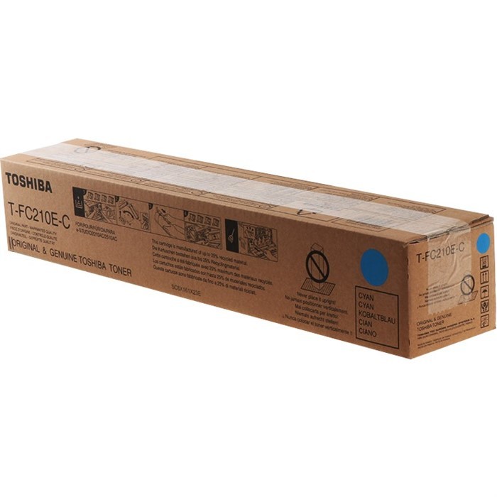 Image of Toshiba T-FC210EC 6AJ00000159 azurový (cyan) originální toner CZ ID 353116