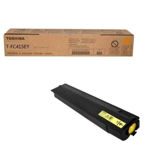 Image of Toshiba T-FC415EY 6AJ00000182 sárga (yellow) eredeti toner HU ID 330698