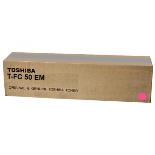 Image of Toshiba T-FC50EM 6AJ00000112 purpurowy (magenta) toner oryginalny PL ID 7641