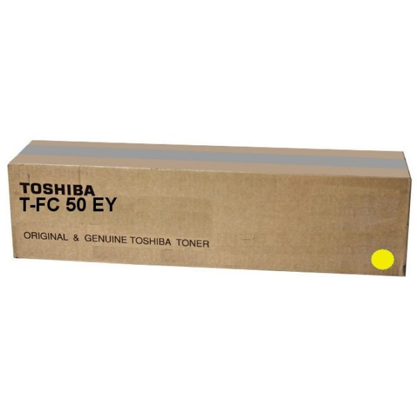 Image of Toshiba T-FC50EY 6AJ00000111 galben (yellow) toner original RO ID 7642