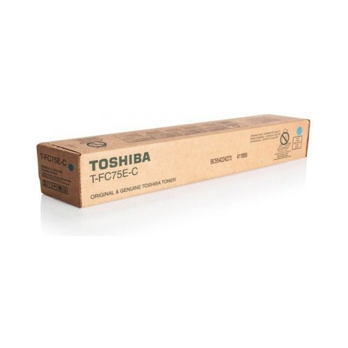 Image of Toshiba originálny toner T-FC75E-C cyan 35400 str 6AK00000251 Toshiba e-studio 5560c 5520c 5540c SK ID 16840