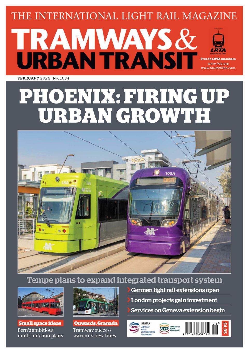 Image of Tramways & Urban Transit (Digital)