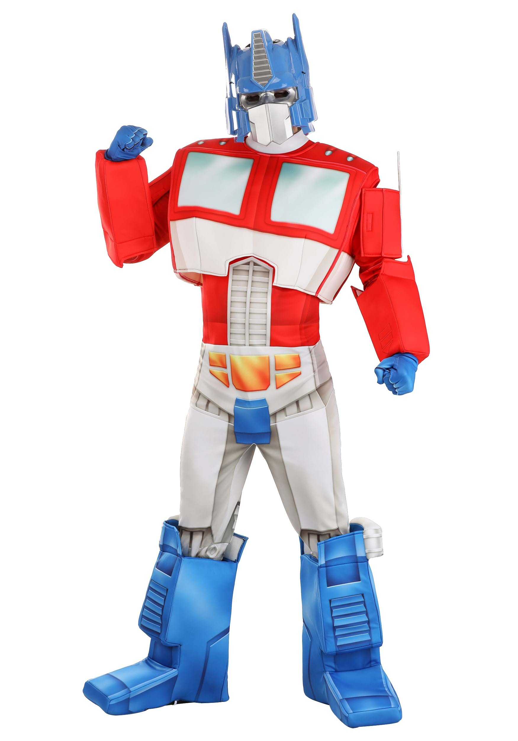 Image of Transformers Retro Optimus Prime Adult Costume | Transformers Costumes ID FUN2527AD-M