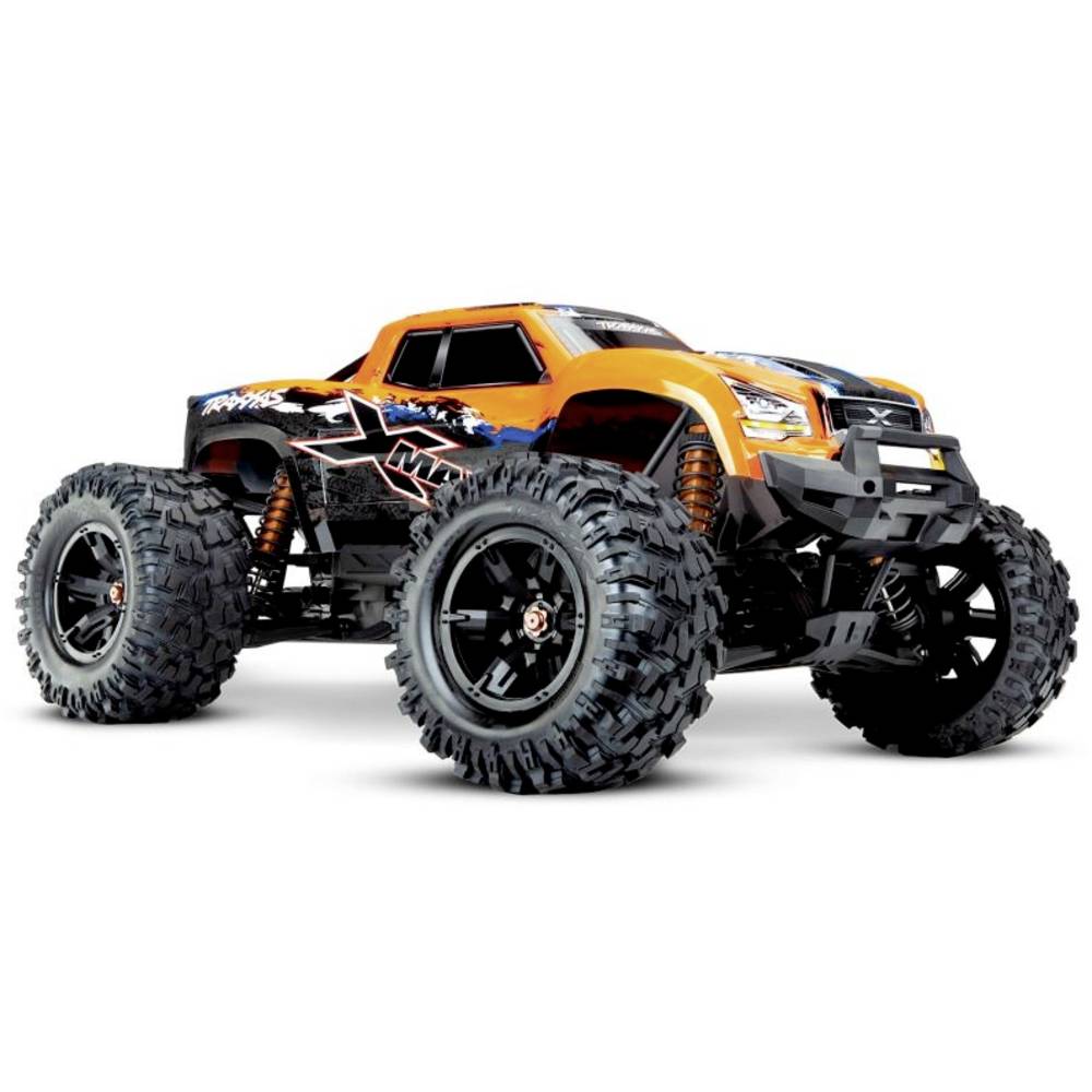 Image of Traxxas X-Maxx 4x4 VXL Orange Brushless RC model car Electric Monster truck 4WD RtR 24 GHz