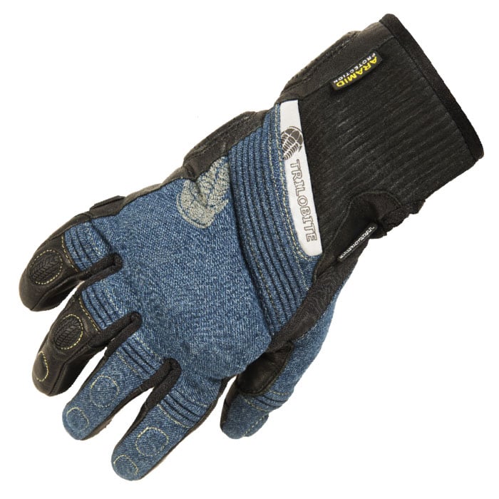 Image of Trilobite 1840 Parado Ladies Bleu Gants Taille L