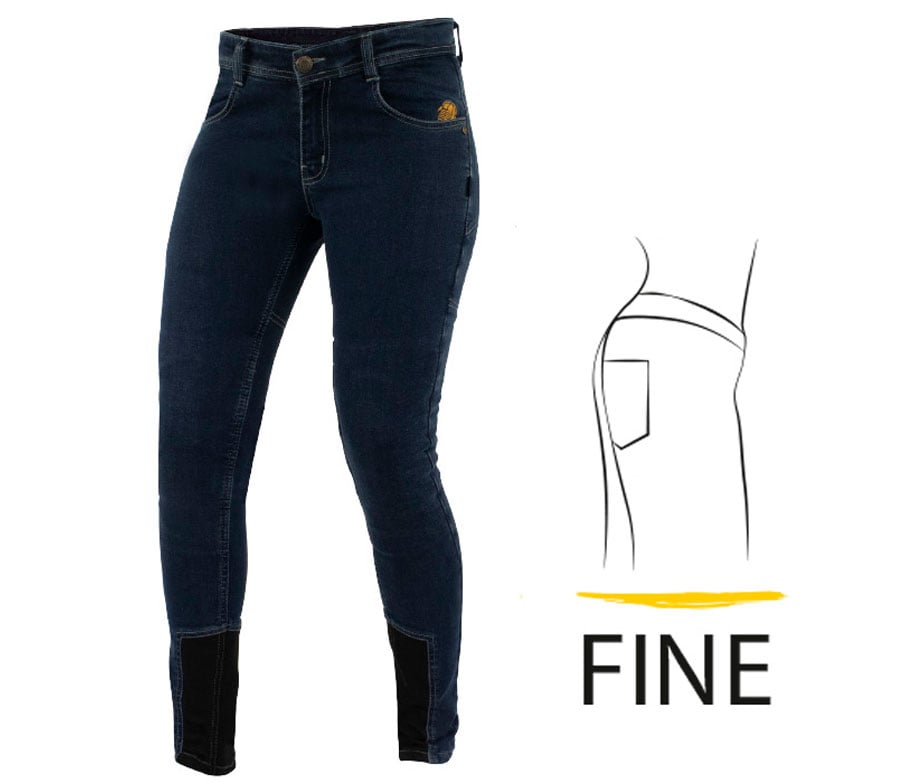 Image of Trilobite 2063 Allshape Fine Fit Ladies Jeans Blue Size 32 ID 8595657871001