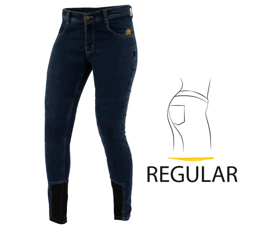Image of Trilobite 2063 Allshape Regular Fit Ladies Jeans Blue Talla 38