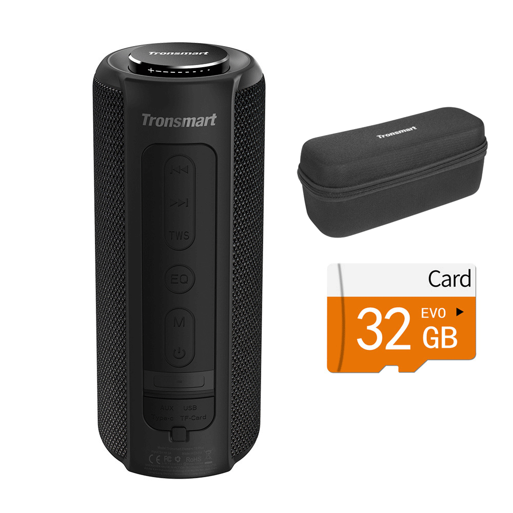 Image of Tronsmart Element T6 Plus 40W Speaker + Carry Case + 32GB TF Card