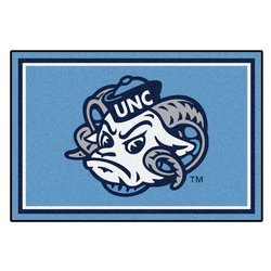 Image of UNC - Chapel Hill Floor Rug - 5x8 - Rams Logo
