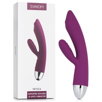 Image of US 28308240571 SVAKOMTrysta G-spot Massager Vibrator - # Violet 1pc