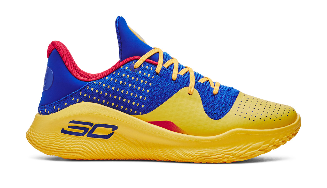 Image of Under Armour Unisex Curry 4 Low FloTro DE