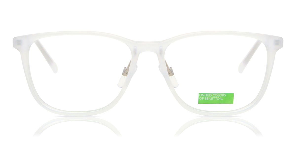 Image of United Colors of Benetton 1029 856 Gafas Recetadas para Hombre Blancas ESP