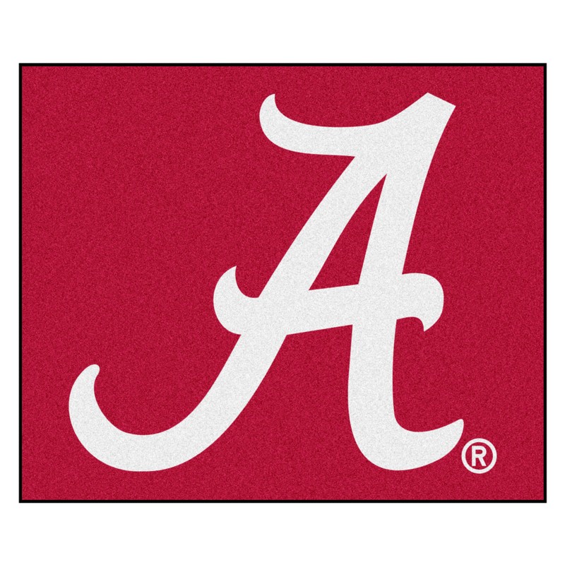 Image of University of Alabama Tailgate Mat - Crimson A Logo