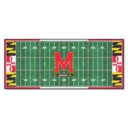 Image of University of Maryland Football Field Runner Rug
