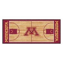 Image of University of Minnesota Basketball Court Runner Rug