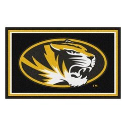 Image of University of Missouri Floor Rug - 4x6