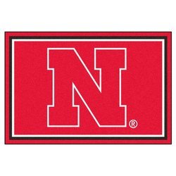 Image of University of Nebraska Floor Rug - 5x8