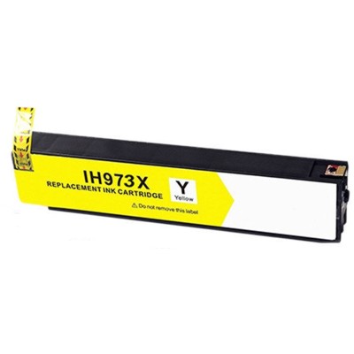 Image of Utángyártott tintapatron a HP 973X F6T83AE sárga (yellow) HU ID 65522