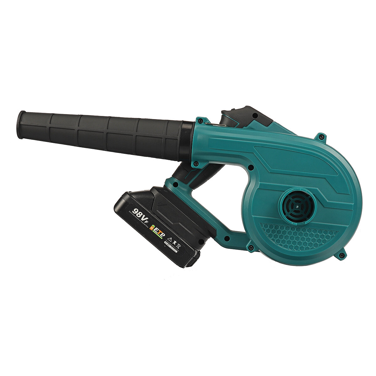 Image of VIOLEWORKS 21V 2 IN 1 Cordless 180° Rotation Electric Air Blower & Suction Handheld Leaf Computer Dust Collector Cleaner