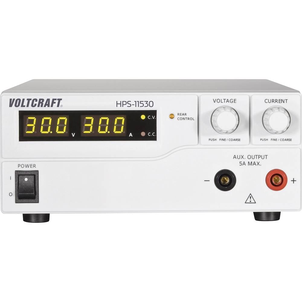 Image of VOLTCRAFT HPS-11530 Bench PSU (adjustable voltage) 1 - 15 V DC 0 - 30 A 450 W Remote No of outputs 1 x