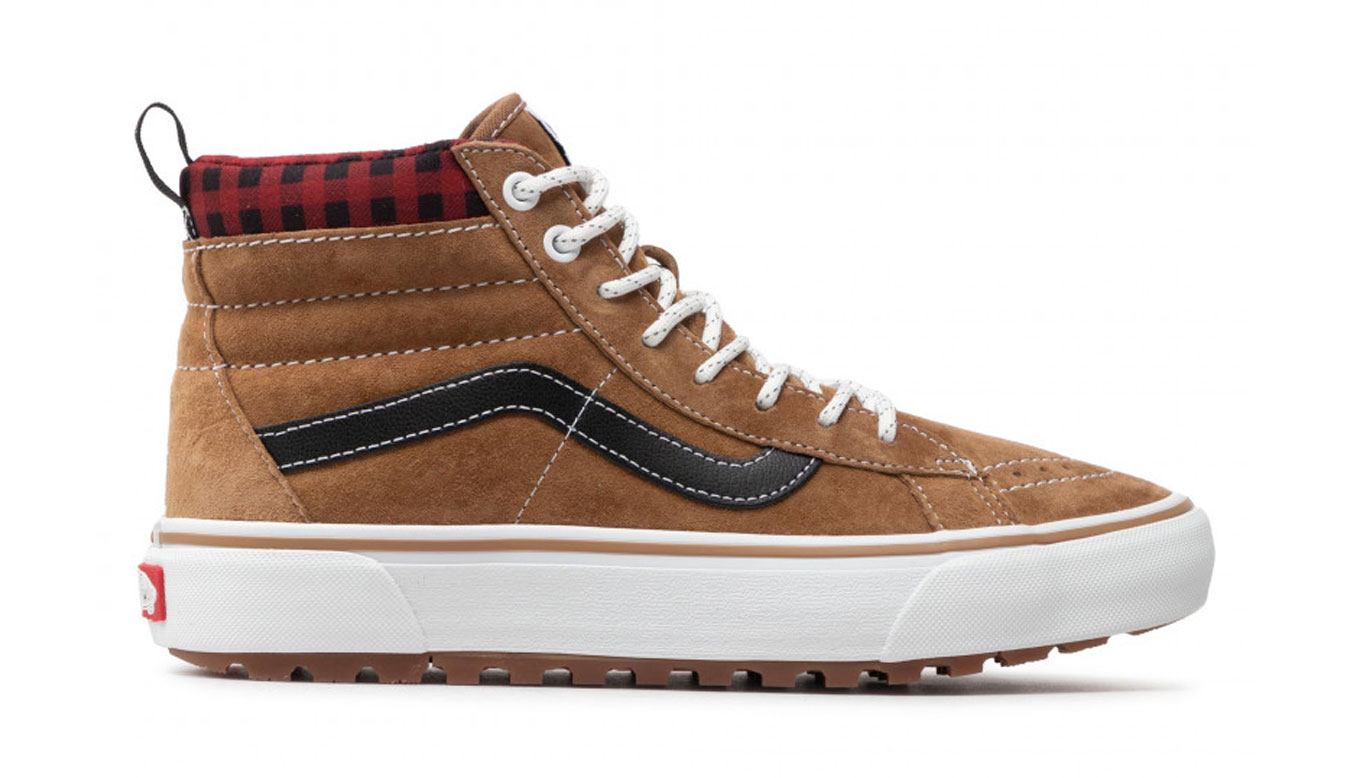 Image of Vans SK8-HI MTE-1 Plaid Brown IT