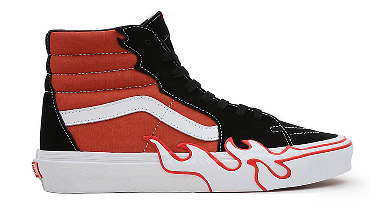 Image of Vans SK8-Hi Flame Burnt Ochre ESP